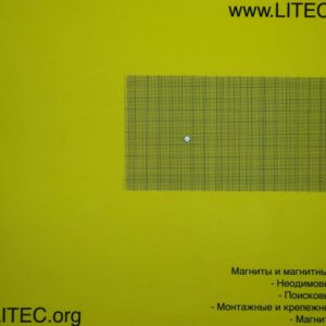 Неодімовий магніт шайба N38 D5*h1 мм