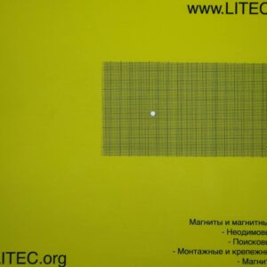 Неодімовий магніт шайба N38 D5*h3 мм