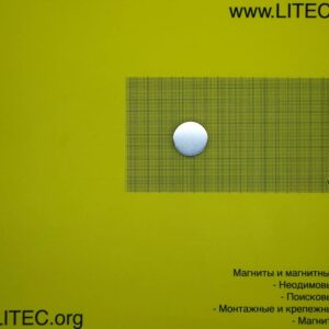 Неодімовий магніт шайба N38 D30*h10 мм