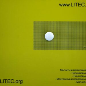 Неодімовий магніт шайба N38 D30*h20 мм