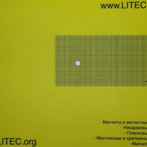 Неодімовий магніт шайба N38 D10*h3 мм