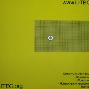 Неодимовый магнит кольцо с потаем N38 D15*d4,5-8,6*h5 мм