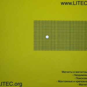 Неодімовий магніт шайба N38 D10*h2 мм