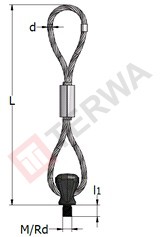 Підйомна стропа THS1-M16