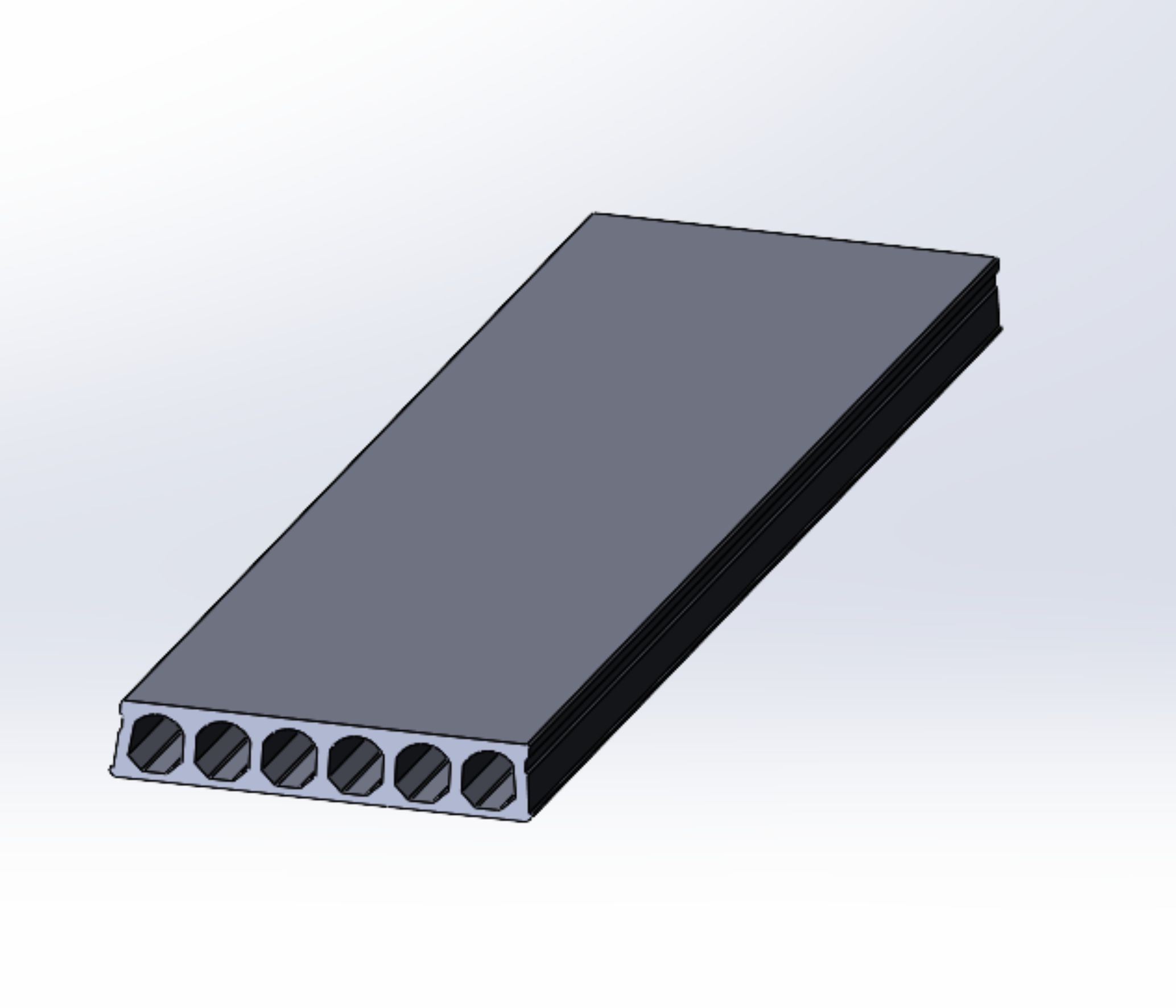 Плита перекрытия модель