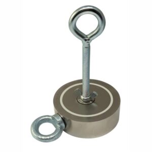 Поисковый магнит двусторонний 2М400 D105*М10*h35 мм