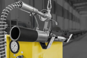 Домкрати для натягу сталевих канатів